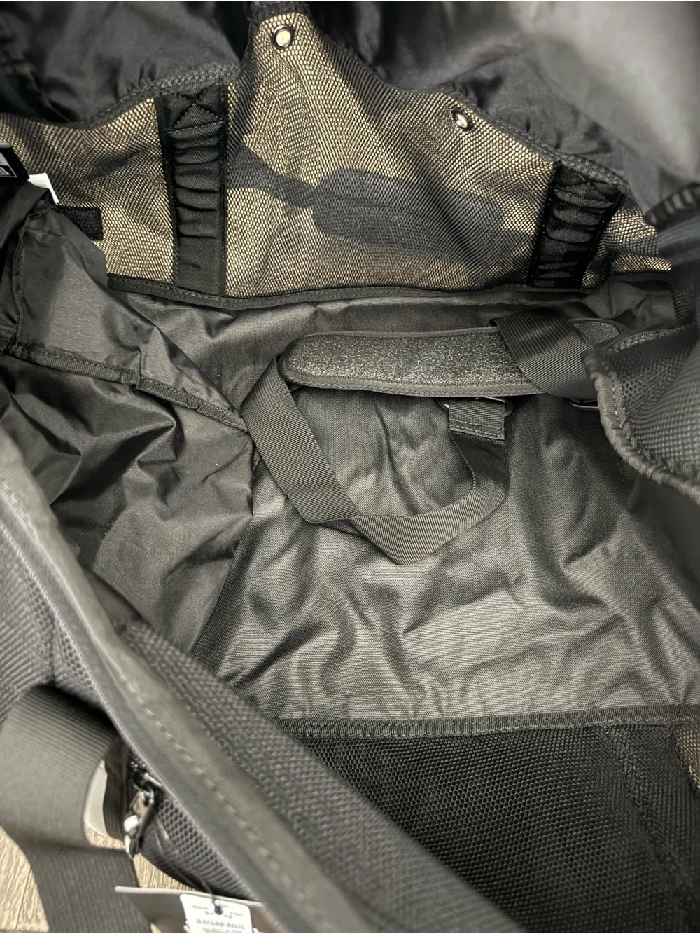 New Era Black Duffel Bag